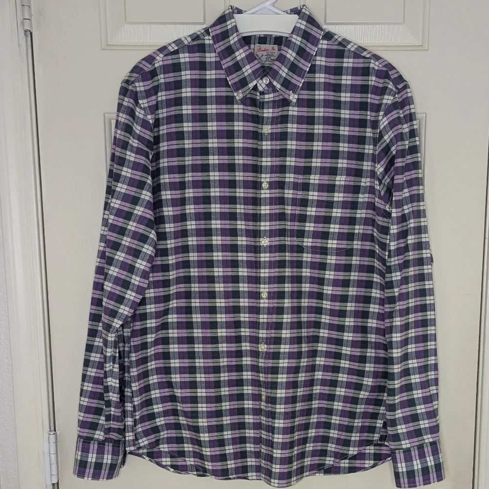 J. Crew Re-Imagine‎ Oxford Button Down Men's L Slim